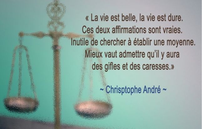 La Vie Est Belle La Vie Est Dure Ces Deux Affirmations