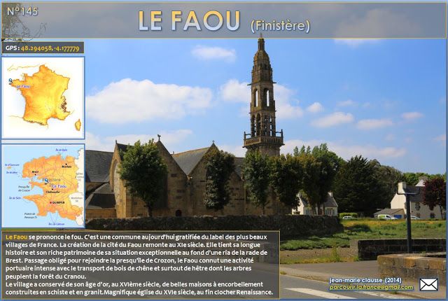 Les plus beaux villages de France Le Faou (Finistère)